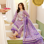 “Mehrunisa” – Embroidered Khaddar 3-Piece Stitched Suit