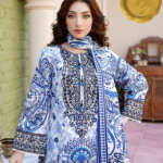 “Noor-e-Khaddar” – Embroidered 3-Piece Stitched Suit