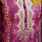 “Sahar” – Embroidered Khaddar 3-Piece Stitched Suit