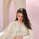 Ivory Whisper – Chiffon Elegance