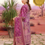“Sahar” – Embroidered Khaddar 3-Piece Stitched Suit