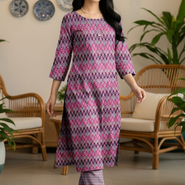 Diamond Dusk – 2-Piece Marina Wool Suit (Unstitched)