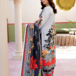 “Zaria” – Embroidered Khaddar 3-Piece Stitched Suit