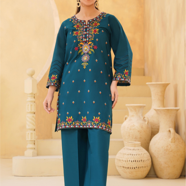 Eid al-Fitr Collection – Zinc Embroidered Lawn 2 Piece