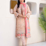 Peach Petal – Royal Touch Dhanak Formal