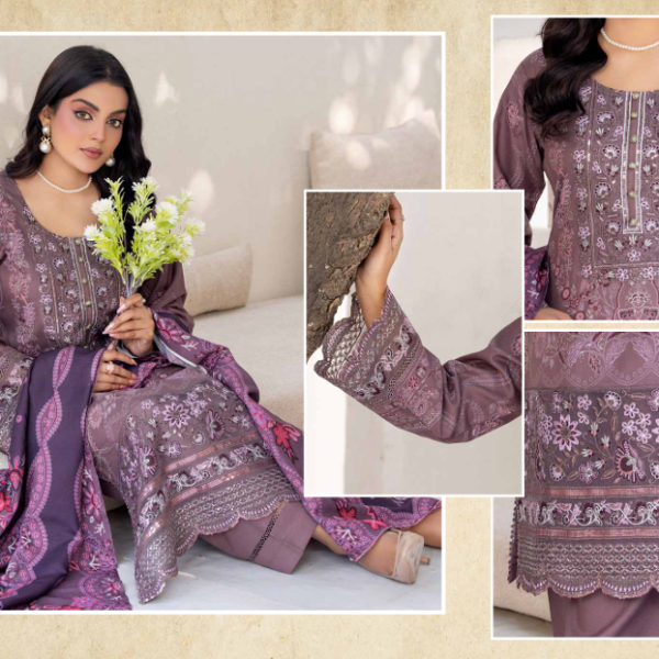 Lavender Grace – Heritage Muse Dhanak Formal