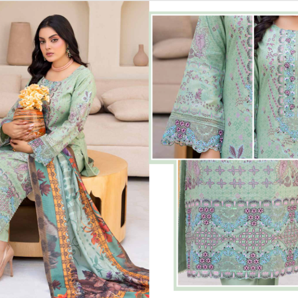 Mint Majesty – Royal Touch Dhanak Formal