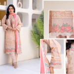 Peach Petal – Royal Touch Dhanak Formal
